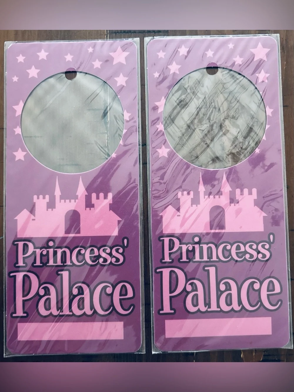 Princess Is Not Seeing Guests Now” Palace Door Hangers - Set of 2 with 2 decals